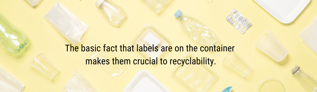 How Labeling Impacts Recyclability