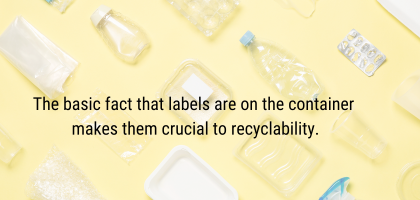 How Labeling Impacts Recyclability